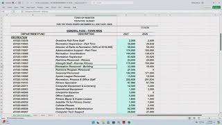 July 30, 2026  Webster Town Board Budget Workshop - Parks and Rec
