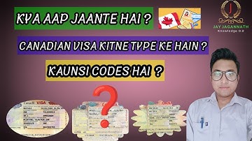 Unlocking the Mystery: Decoding Canadian Visa Types