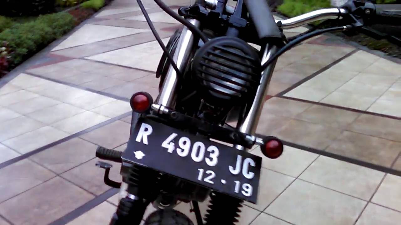 Honda CB GL100 BLACK JAPSTYLE By Wijaya Retro Classic YouTube