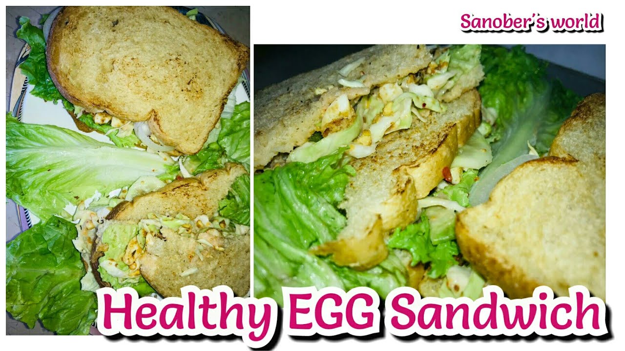 Healthy Sandwich Recipe Delicious Egg Sandwich Weight Loss Egg