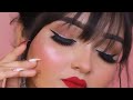 Quick simple and easy bridal hooded eyes makeup tutorial  long lasting makeup  pkmakeupstudio