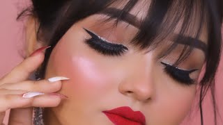 Quick Simple and Easy Bridal Hooded eyes Makeup tutorial | Long Lasting Makeup | @pkmakeupstudio