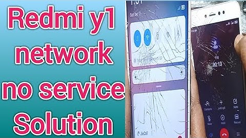 Mi y1 network no service solution हिंदी में redmi y1 network ic solution