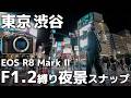 EOS R8 Mark Ⅱのレンズキット、F値1.2縛りで東京夜景スナップ！