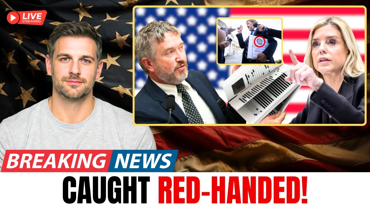 Massie CAUGHT Bondi Red-Handed Hiding A Name In Epstein Files