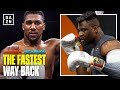 Anthony Joshua vs Francis Ngannou: The Fastest Way Back