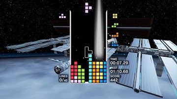 Tetris Effect - Sprint SS Rank!!! (68/70 seconds) - Forever Pattern Method - PS5