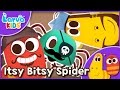 Nursery rhyme itsy bitsy spider  english  larva kids