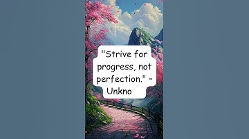 Progress Over Perfection – Keep Moving Forward #dailymotivation