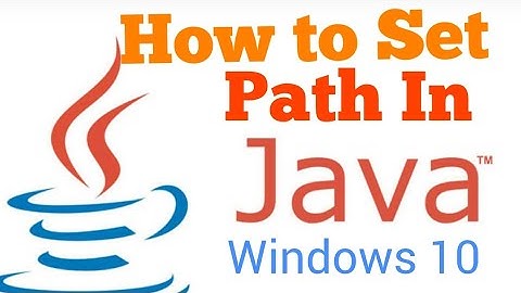 How to Set Path In Java | Windows 10 | Tutorial-2 |