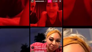 Natalie and Scotty from Baddies East Goes live