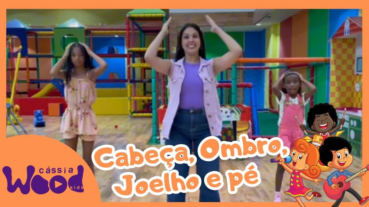 Cabeça, Ombro, Joelho e Pé - 3 Palavrinhas - VOLUME 7 - Coreografia | Cássia WOOD