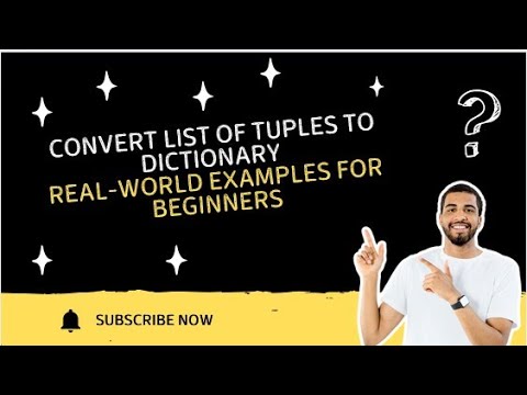 Convert List of Tuples to Dictionary in Python 🧠 | Clean & Fast Solution | AI Data Prep