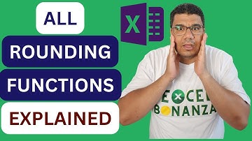 Different rounding functions in excel explained - EXCEL ROUNDING MASTERCLASS
