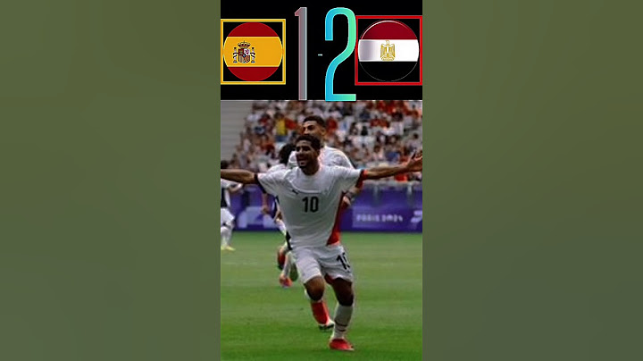 اهداف مباراه مصر واسبانيا في الاولمبياد