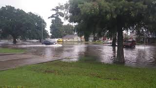 Wow and I&#39;m just trying to walk to the barber shop! The water is getting deep!