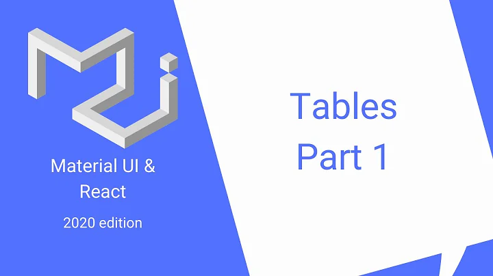 React & Material UI #13: Simple Tables (2020 edition) - DayDayNews