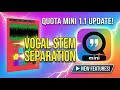 Isolate Vocals INSTANTLY: Quota Mini 1.1 + Stem Separation &amp; New Q-Chop Modes!