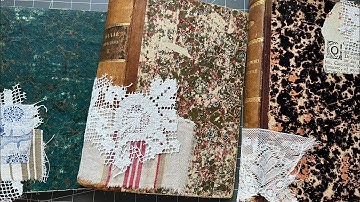 TUTORIAL | LARGER BOOK Choosing pages, sewing in the signatures and hidden spine | Part 4