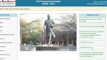 JNU 2021 | MA/MSc/MCA Result Declared |