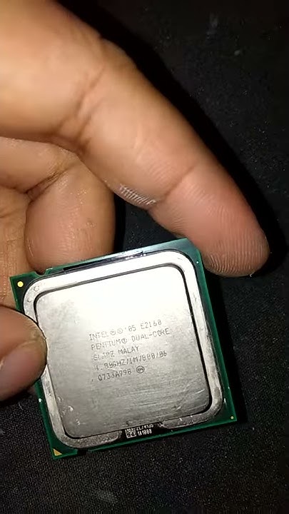 Intel Pentium E2160 @ 1 80GHz - YouTube