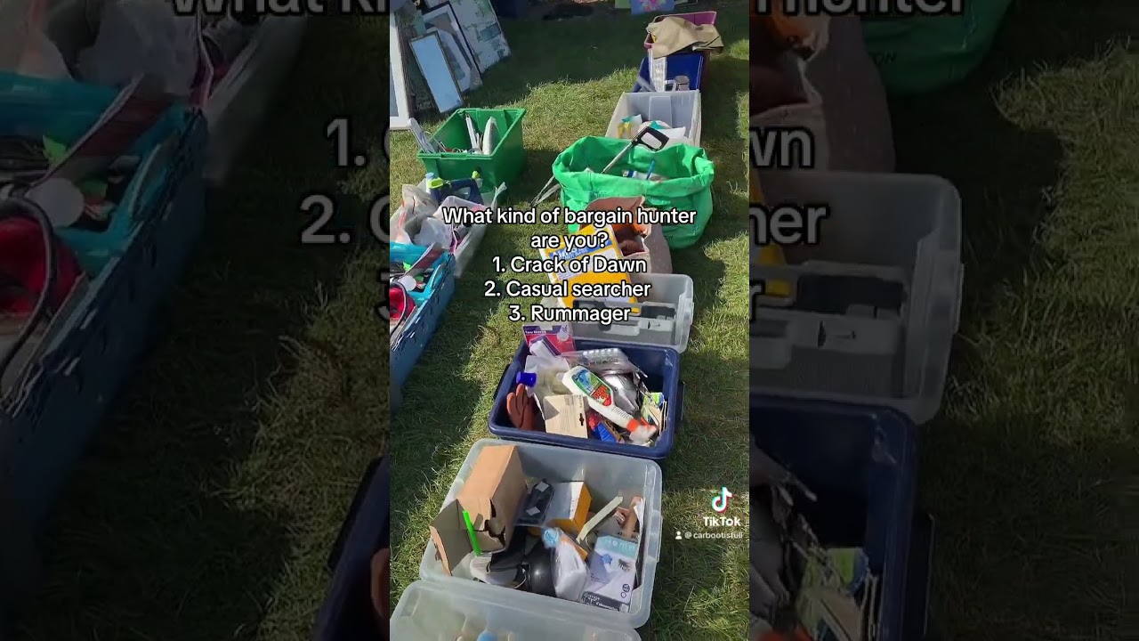 What kind of bargain hunter are you? 