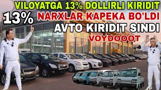 23 MART LEADER AVTO SITIYDA RASPRADAJI  13% GA AVTO  DOLLIRLI KREDIT OCHILDI