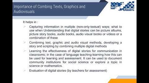 1 8 Combining text , graphics and audiovisuals