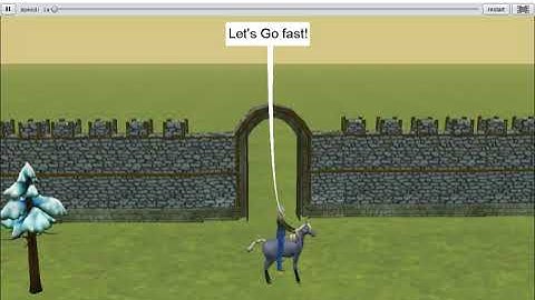 Alice 3 - Horse riding