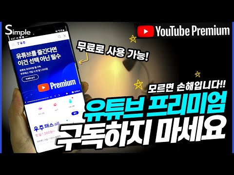 유튜브 프리미엄 구독하지 마세요 우주패스로 더 저렴하게 구독하는 방법 알려줄게 