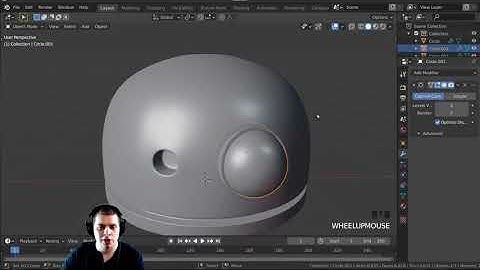 Sci-Fi Robot Drone: Part 1 (Modelling the Robot Body)