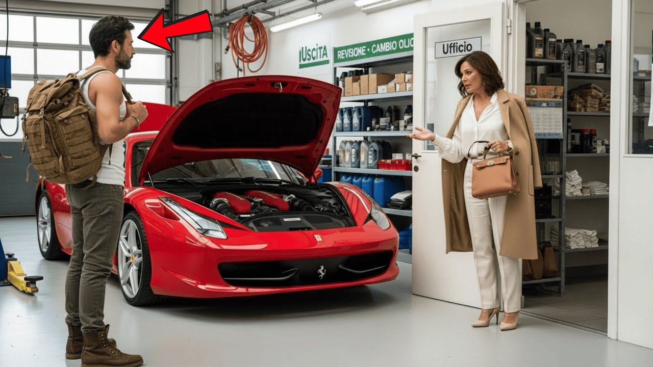 Nessuno Riparò Il Ferrari In 30 Giorni — Finché Un Meccanico Disoccupato Chiese Lavoro