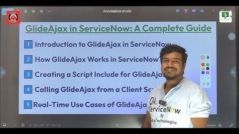 Part - 6 | What is GlideAjax in ServiceNow | By Veda Technologies