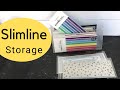 Slimline Storage for Slimline Dies, Stamps, Paper, and More! | Totally Tiffany