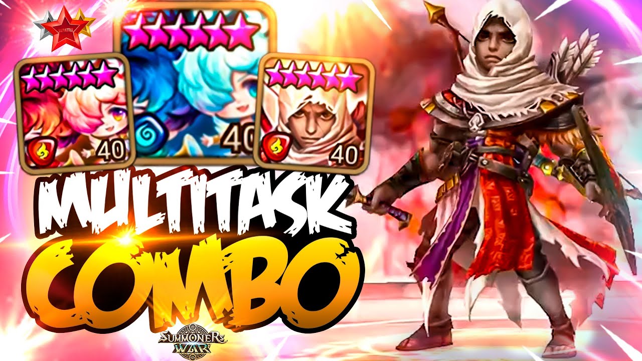 PinkRoid | Road to the TOP with NEW COMBO - Summoners War