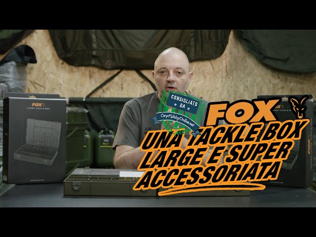 Fox Large Tackle Box e Loaded  Consigliato da Carpfishingonline