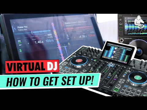 Virtual DJ with Denon DJ PRIME - Mobile DJs DREAM! | Setup Tutorial + Stems Demo with PRIME 4