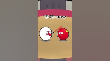 History of China and Japan war  #countryballs #china #japan #taiwan #war #history