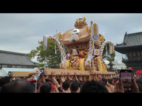 姫路市　松原八幡神社　松原屋台　入魂式②