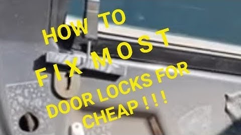 2008 chevy impala door lock problems