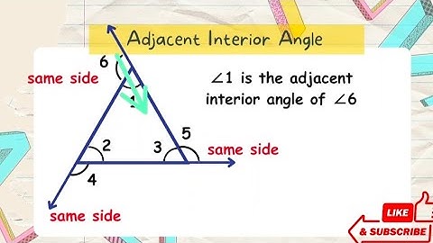 Math 7 Quarter 1 Week 3: Exterior and Adjacent Interior Angle (Matatag Curriculum)