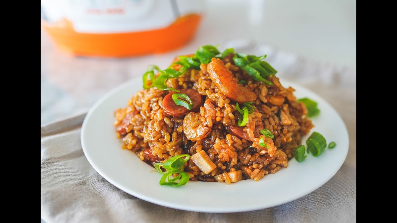 Instant Pot Chinese Sticky Rice (Xôi Mặn) | under 30 minutes meal - YouTube