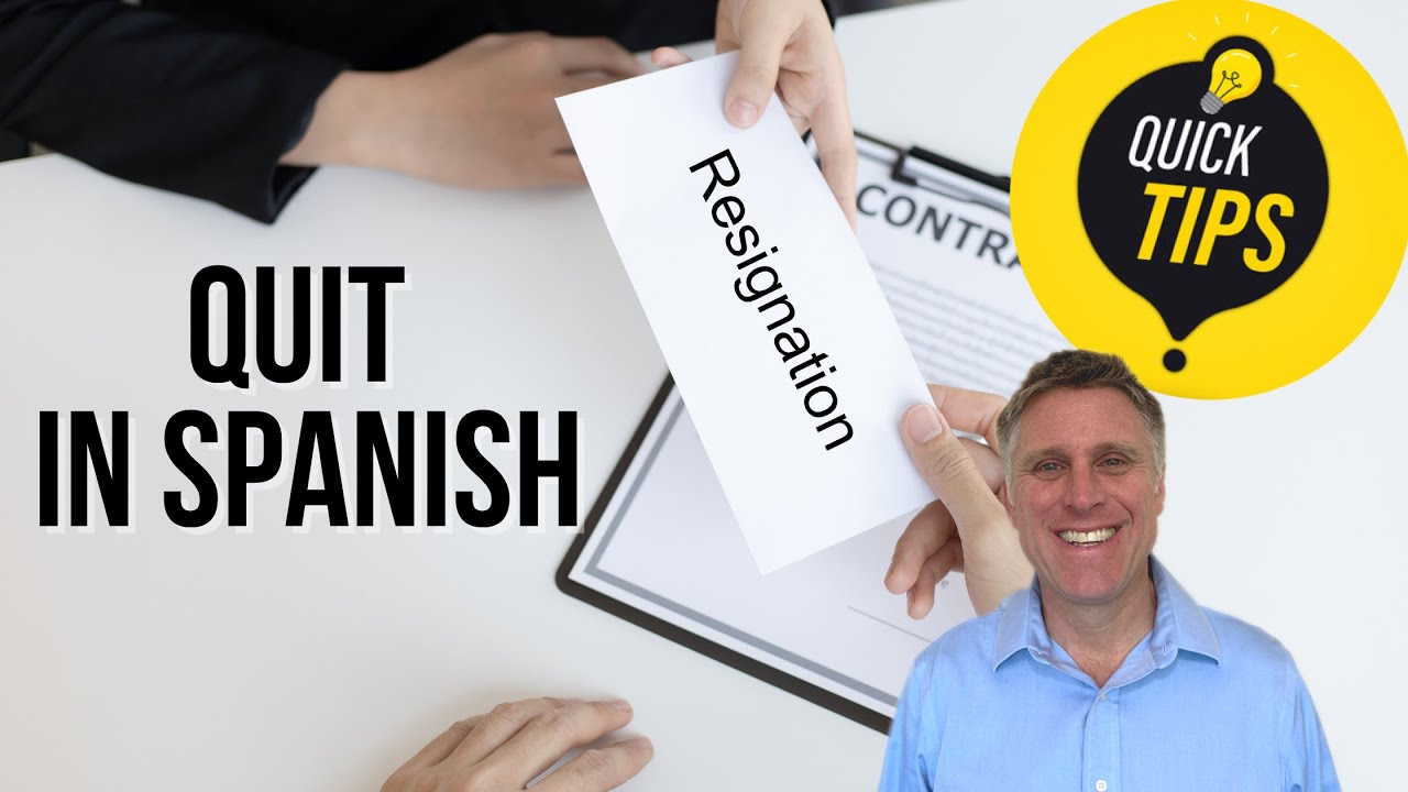 Medical Spanish Quick Tip Quit In Spanish YouTube