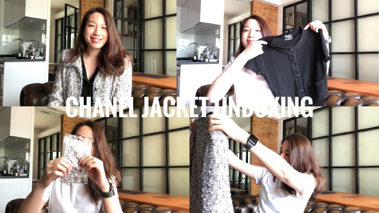 CHANEL JACKET UNBOXING - YouTube