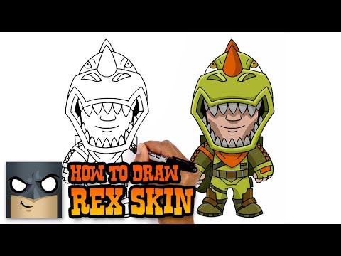 Como Dibujar Rex Fortnite Estilo Kawaii Como Dibujar Kawaii Facilmente - fortnite kawaii dibujos playlist