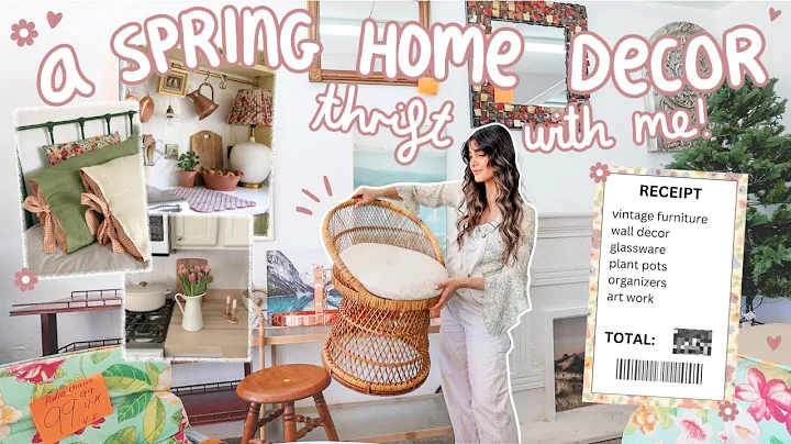 THRIFTING SPRING HOME DECOR 🌼 *6 new thrift stores & SO many unreal finds!*