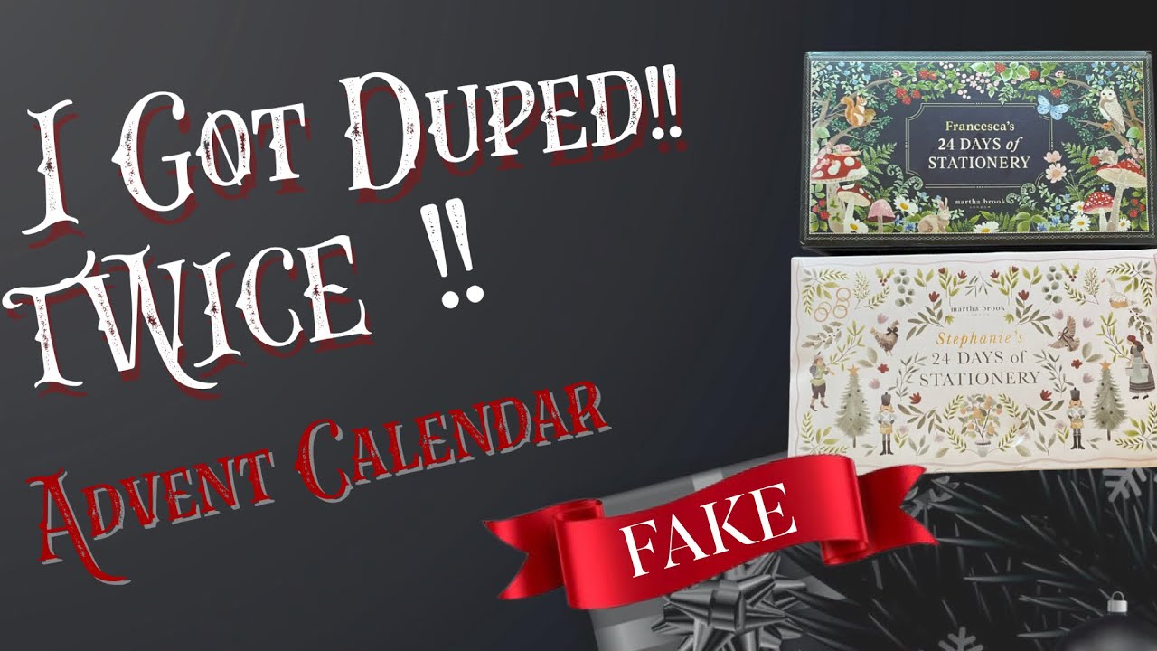 I Was Duped, TWICE by the Fake Martha Brook Stationary Boxes-   Come see what we actually got.