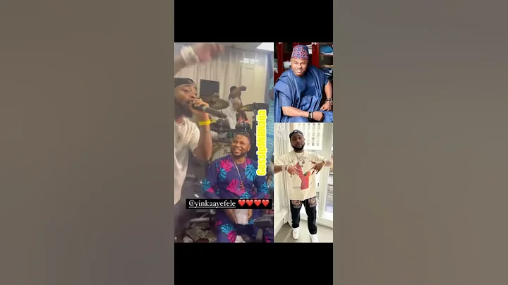 Davido dashes singer Yinka Ayefele N1million Naira Cash on Stage in Abeokuta!!!