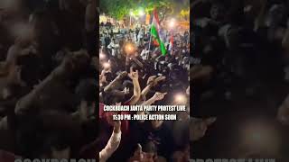 Cockroach Janta Party Protest Jantar Mantar LIVE | Abhijeet Dipke Arrest? | Delhi Police | कॉकरोच