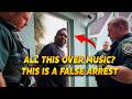 Man Arrested After Refusing 'Unlawful' Police Order | Fourth Amendment Battle